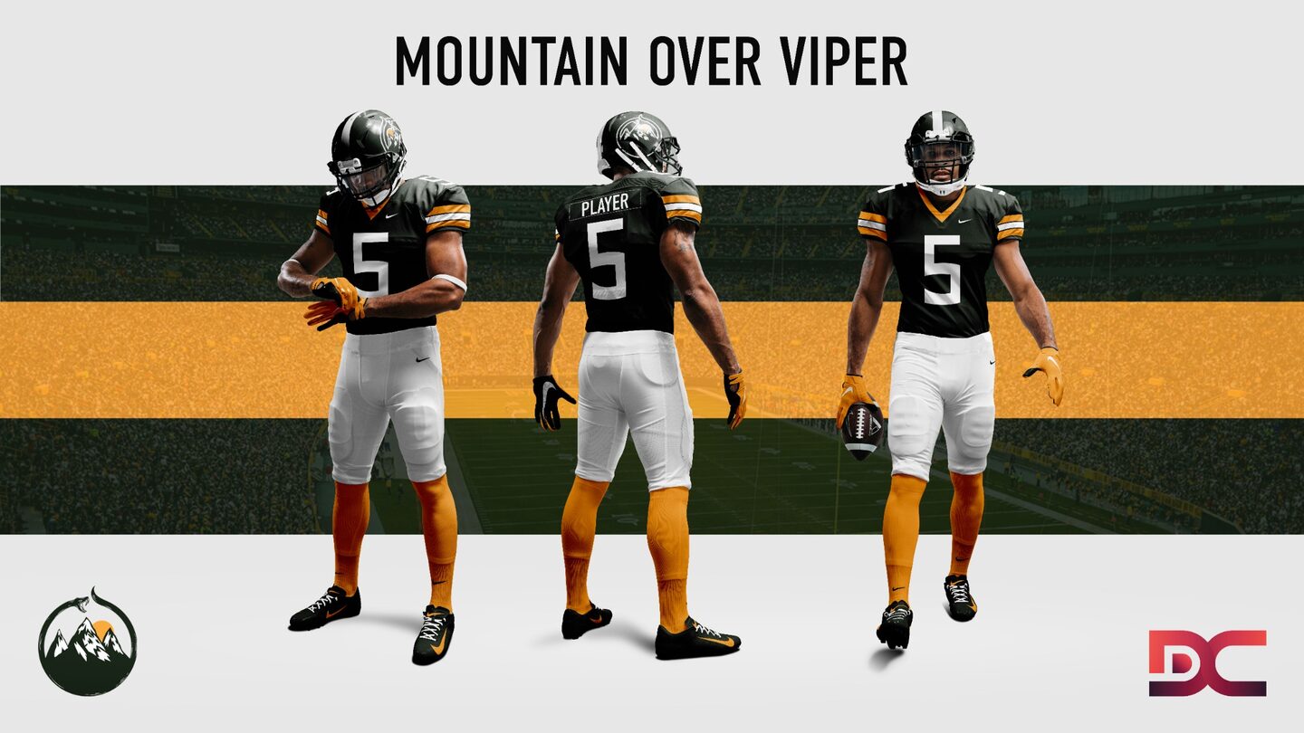 Mountain Over Viper home jersey