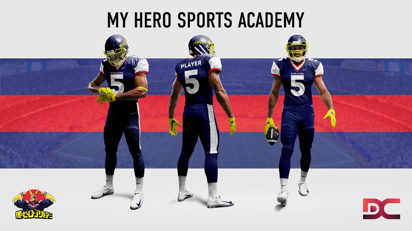 My Hero Sports Academy home jersey